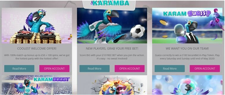 Karamba promotional offers